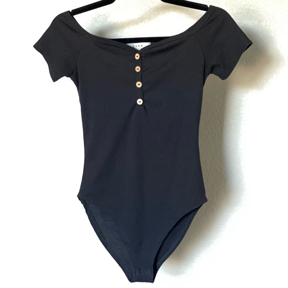off the shoulder bodysuit